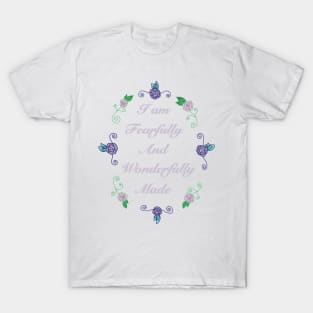 Fearfully and Wonderfully Made 3.0 (Large Print) T-Shirt